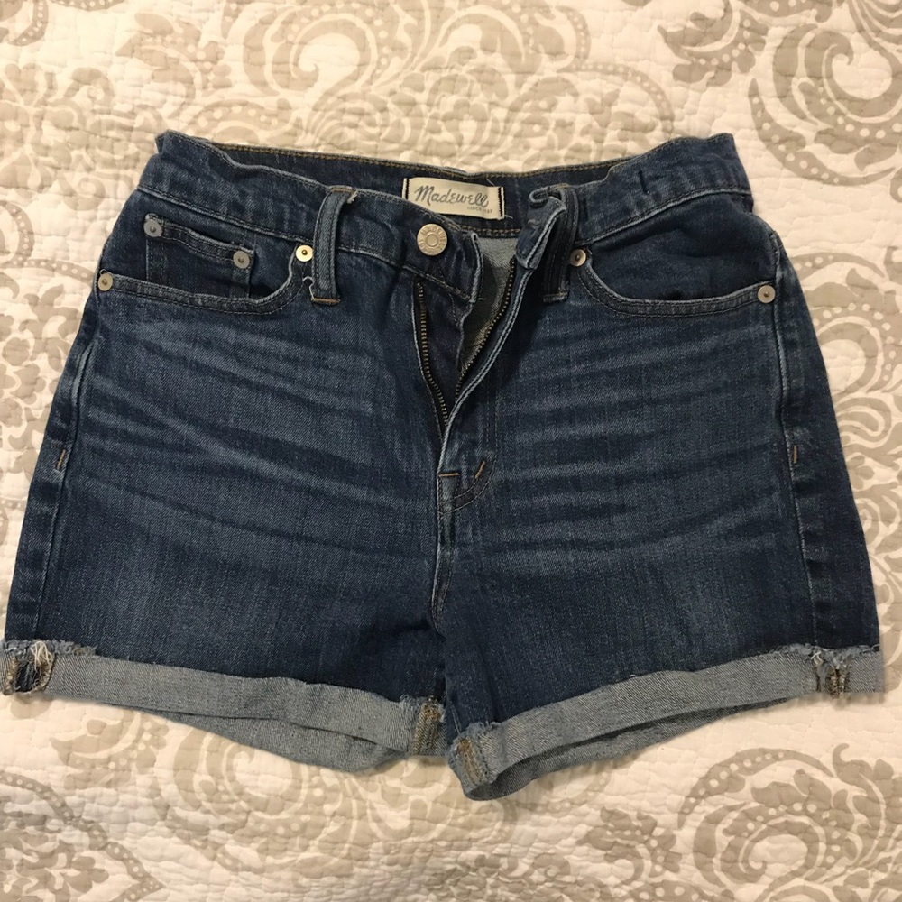 High-waisted Madewell Denim Shorts
